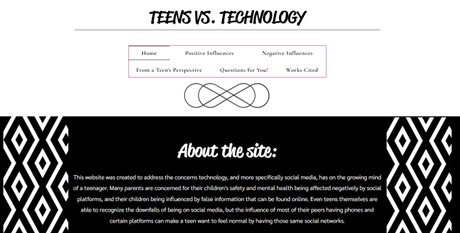 Teens Vs. Technolgy